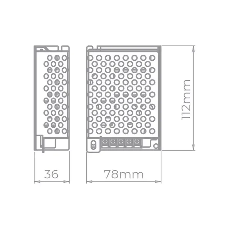 Fonte Eco Para LED 60W 12V STH9893 Stella