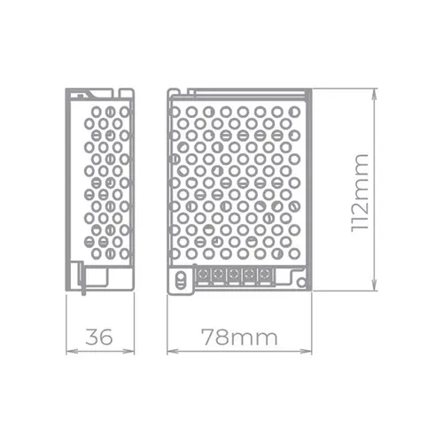 Fonte Eco Para LED 60W 12V STH9893 Stella