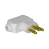 Plugue Macho 2P+T 10A 90° Branco Pial Legrand