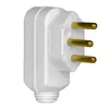 Plugue Macho 2P+T 10A 90° Branco Pial Legrand