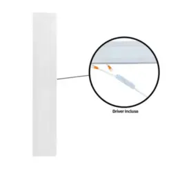 Painel Led de Sobrepor 18W Retangular 10x60 6500K Bivolt Foxlux