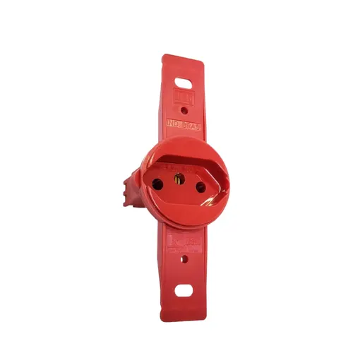 1 Tomada 2P+T 20A / 250V Red Klin Verrmelho Weg
