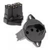 Tomada Klin Red Piso 2P+T 10A / 250V Preto Weg