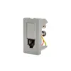 Modulo Tomada Telefone RJ11 4 Fios Cinza Pial Plus + Legrand