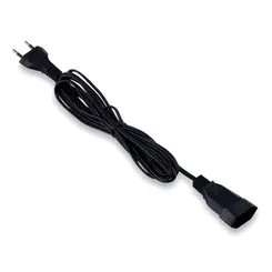 Cordao Prolongador Bipolar 3M Preto Force line*