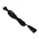 Cordao Prolongador Bipolar 3M Preto Force line*
