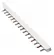 Barramento Pente Bifasico 63A 16 Polos 285mm Force line*