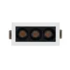 Mini Spot Focco Angulo 12° Branco E Preto 4000K 6W Gaya