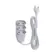 Extensao 3 Tomadas Slim Bipolar Branco 10m Force line*