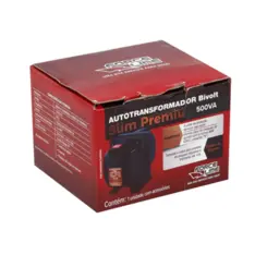 Autotransformador 500VA / 350W Bivolt Slim Premium Force Line*