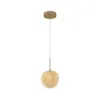 Pendente Cristal Jou 1XG9 Ouro Champagne Nordecor