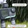 Temporizador Digital de 2 saída TIE21 Timer para Irrigacao Brisa Jardim