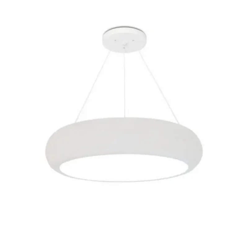 Pendente Ring Lux Ø500X100Mm 4xE27 Bt Bt 1Branco Usina