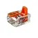 Conector Emenda 2 Polos 6mm Flowpack C/ 3 Unidades 221 Wago