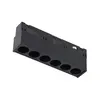 Luminaria LED Mag 6 Focos 2700K 6W 48V 12x4,3x2,2cm Aluminio Preto Gaya