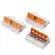 Conector Emenda 5 Polos 4mm Flowpack C/ 4 Unidades 221 Wago