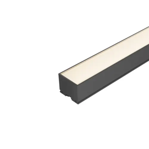 Perfil Sobrepor (30 X 10mm) LA-839 Grande 3m Preto Led Art