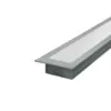 Perfil Embutir PMMA IP67 (16 X 16mm) LA-838 3m Branco Led Art