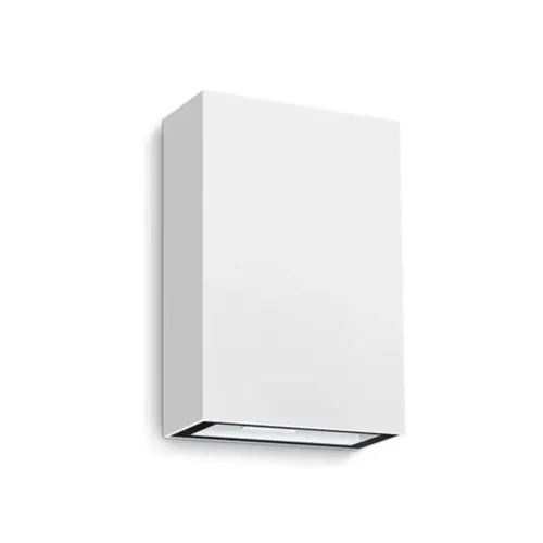 Arandela Led Boreal La-125 2 Fachos 4W 3000K Bivolt BRANCA Aberto/Aberto Led Art
