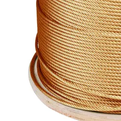 Cabo Nu 35mm Aco Cobreado 21% Cobre 7 fios