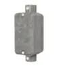 CONDULETE TIPO C 3/4" S/ PINTURA C/ TAMPA S/ VED. S/ ROSCA Wetzel