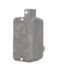 CONDULETE TIPO LB 3/4" S/ PINTURA C/ TAMPA S/ VED. S/ ROSCA Wetzel