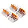 Conector Emenda 3 Polos 4mm Flowpack C/ 4 Unidades 221 Wago