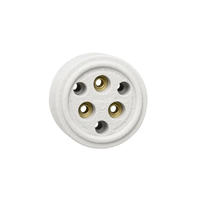 Tomada Porcelana Polarizada 20A 3 Polos Foxlux