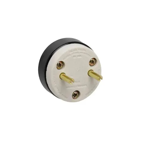 Pino Polarizado De Porcelana 30A 2 Polos Preto Foxlux