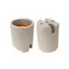 Bocal Porcelana Ind Spot Com Alca E27 Foxlux