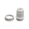 Bocal Pendente para Abajur Plastico Branco Foxlux