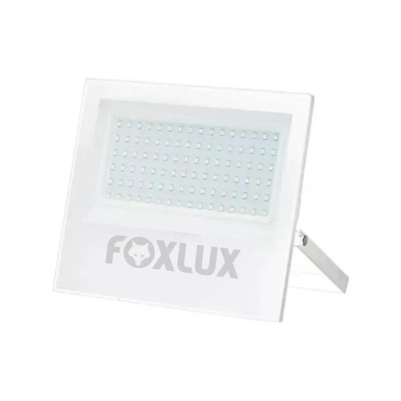 Refletor Led 200W 6500K IP65 Bivolt Branco Foxlux