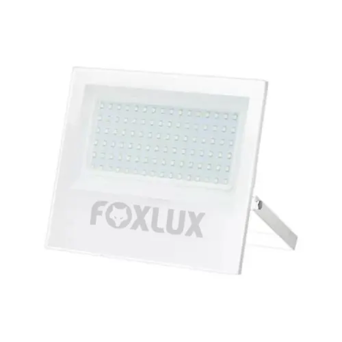 Refletor Led 200W 6500K IP65 Bivolt Branco Foxlux