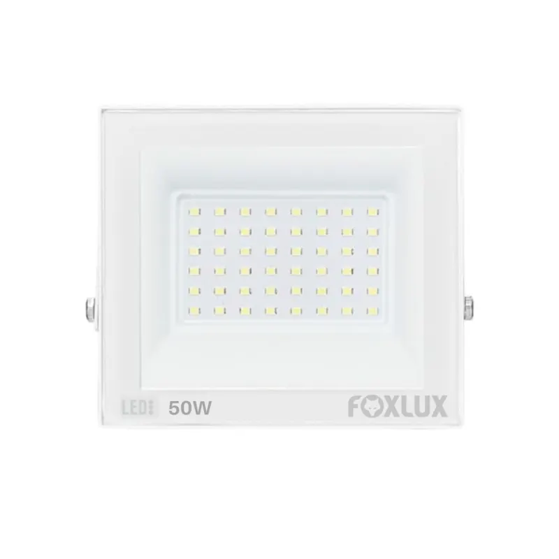 Refletor Led 50W 6500K IP65 Branco Bivolt Foxlux