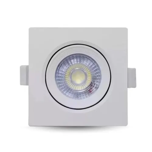 Spot Led 7w Quadrado 3000K Bivolt Foxlux