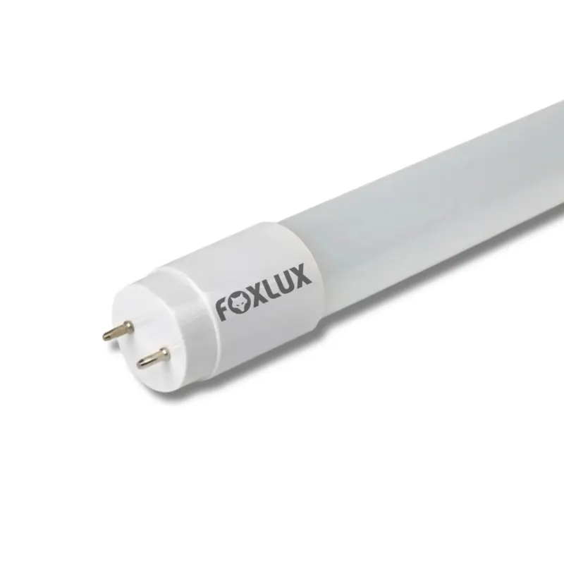 Lampada Led Tubular 18W 3000K Vidro Foxlux
