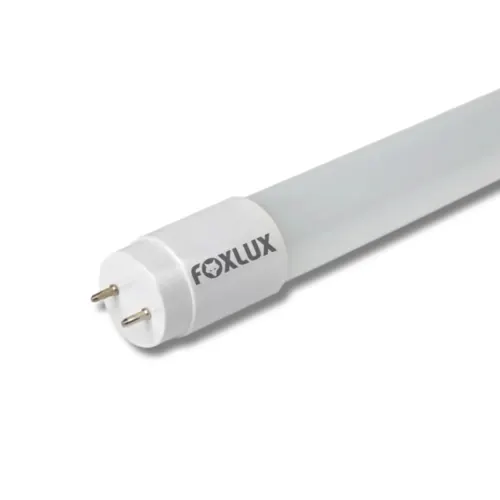 Lampada Led Tubular 18W 3000K Vidro Foxlux