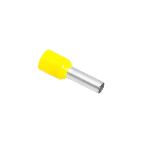 Terminal Pre Isolado Tubular Ilhos Simples 6mm Intelli