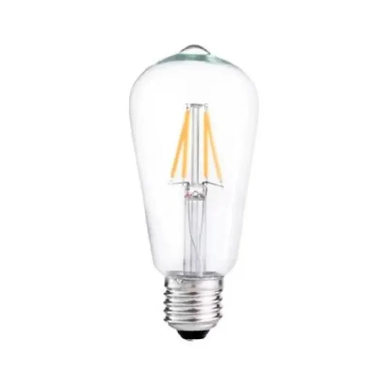 Lampada Filamento ST64 Bulbo 4W E27 DMZ 127V Foxlux
