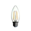 Lampada Filamento B35 Vela 2W E27 Bivolt Foxlux