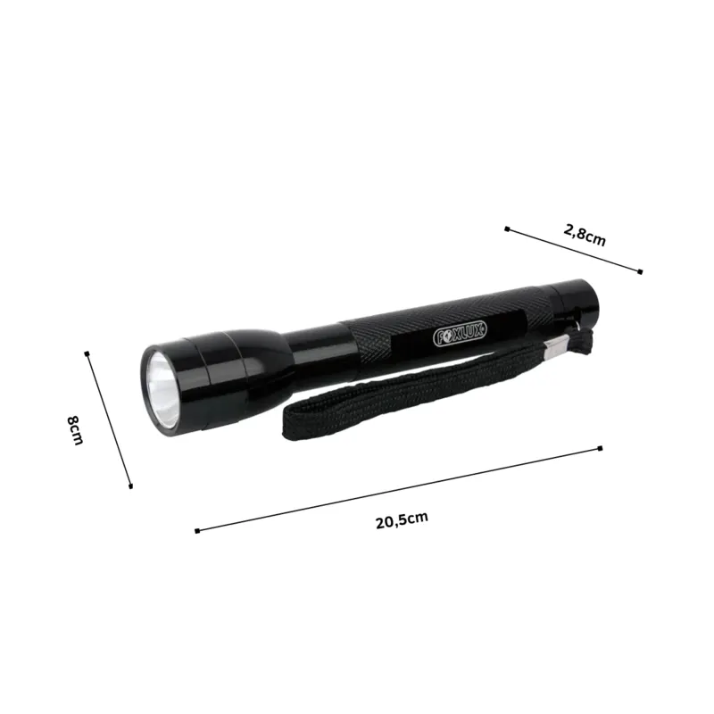 Lanterna 1 Led Aluminio Ml15 Foxlux