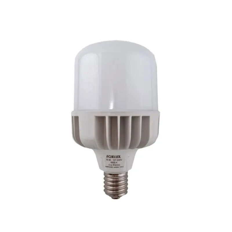 Lampada Led Alta Potencia 75W 6500K E40 Bivolt Foxlux