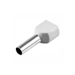 Terminal Pre Isolado Tubular Ilhos Duplo 0,5mm Intelli