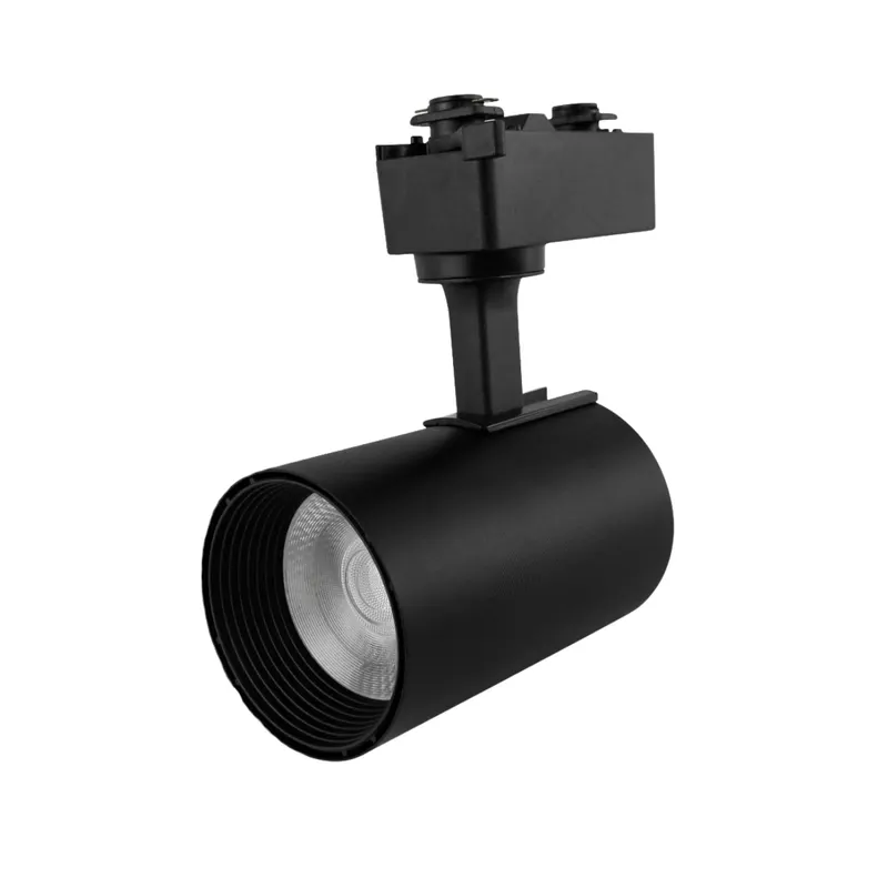 Spot Led Para Trilho 7w 3000k Preto Bivolt Foxlux