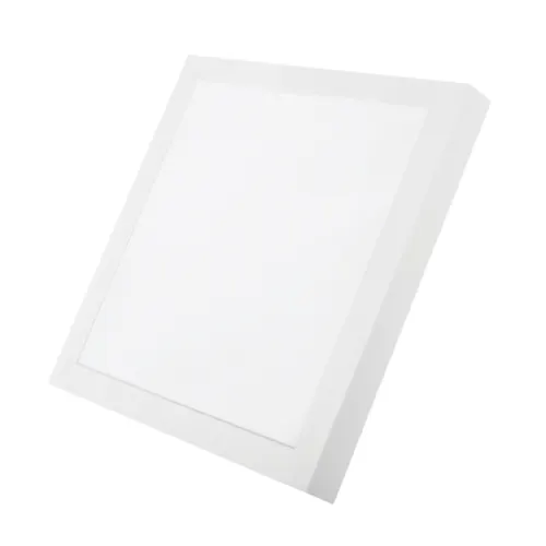 Painel Led Sobrepor 24W Quadrado 27,7x27,7 3000K FoxLux