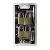 Cadeado SM 4 Latao 25mm C/ 4 Chaves Pado