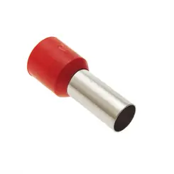 Terminal Pre Isolado Tubular Ilhos Simples 10mm Intelli