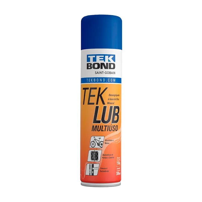 Oleo Desengripante Lubrificante Tek Lub 300ml 150g Tekbond
