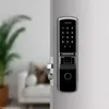 Fechadura Digital Embutir Biometrica com Rolete FDE-201R Pado ***