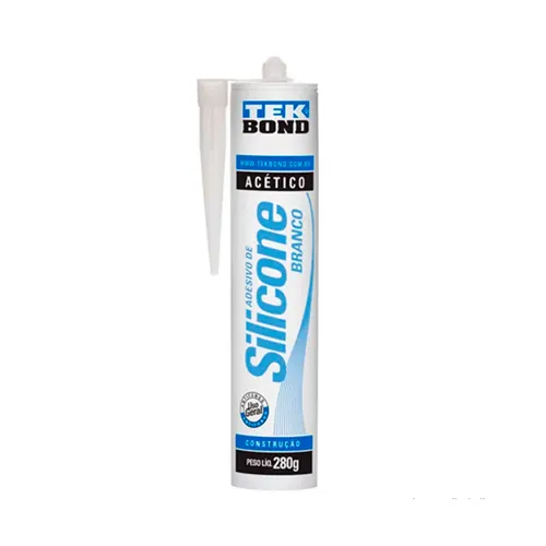 Silicone Acetico Branco 280g Tekbond